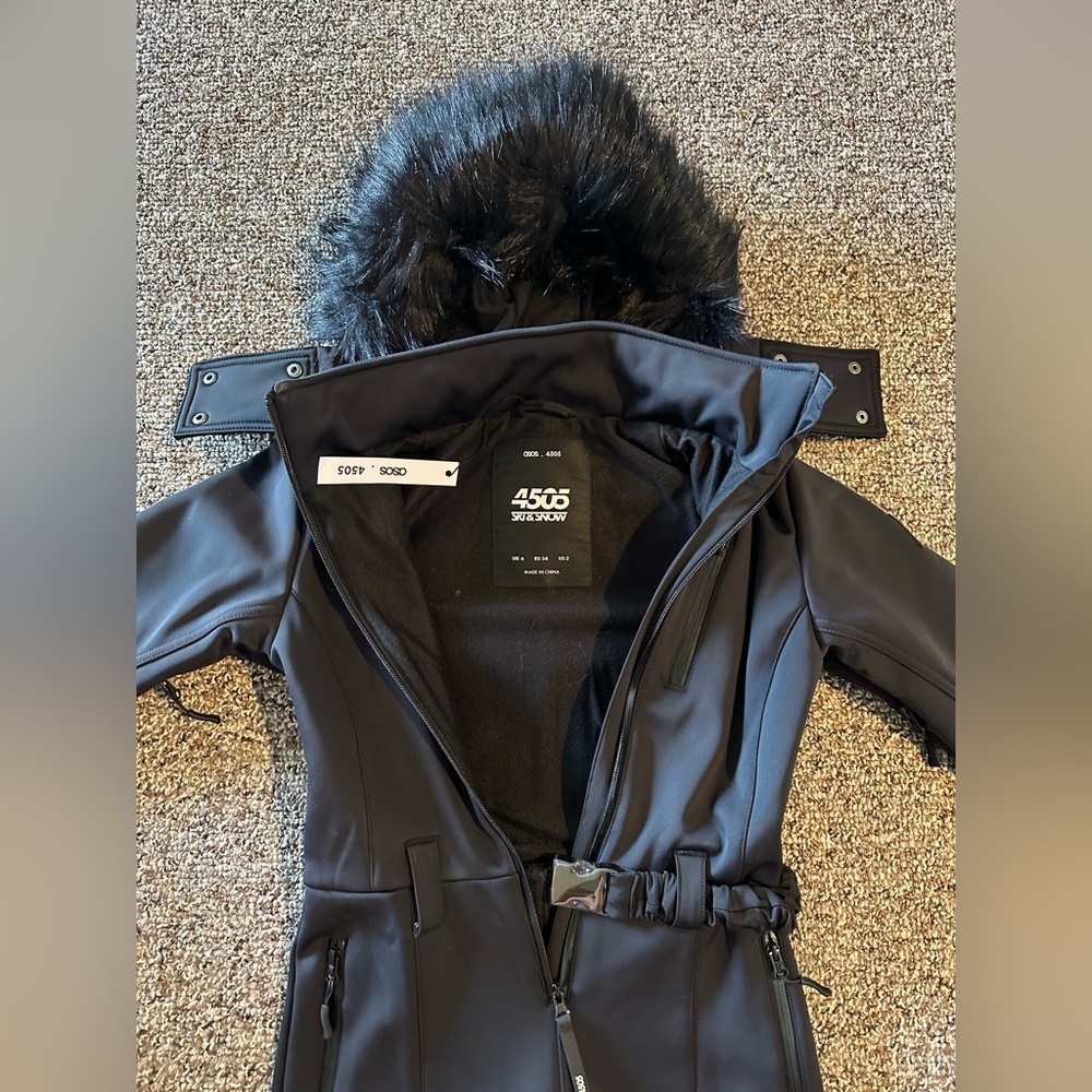 NWT black snow suit size 2